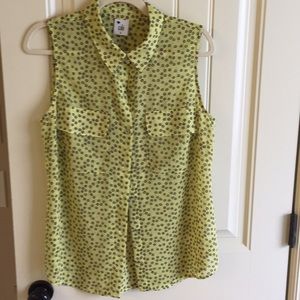 Cabi #5348 yellow blouse